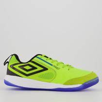 Chuteira Umbro Pro 5 Bump Futsal Verde Limão