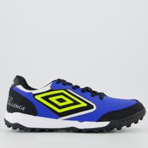 Chuteira Umbro Pro Challenge Uptake Society Azul e Preta