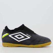 Chuteira Umbro Sense Futsal Infantil Preta