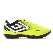 Chuteira Umbro Society Action Jr Amarelo Preto e Branco - Juvenil