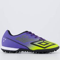Chuteira Umbro Velocita Décimo Club Society Verde e Roxa Chuteira Umbro Velocita Décimo Club Society Verde e Roxa