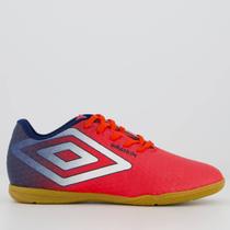 Chuteira Umbro Warskin Futsal Juvenil Vermelha