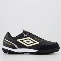 Chuteira Umbro X-Comfort Society Preto e Branco