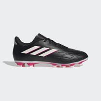Chuteira Unissex Campo Copa Pure.4 Flexible Ground Adidas Preto E Rosa
