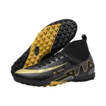 Chuteiras De Futebol Masculinas Ultraleves De Cano Alto Antiderrapantes Para Campo E Salão