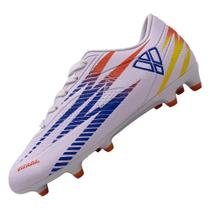 Chuteiras de futebol Vizari Bodega Firm Ground Youth White tamanho 9 Chuteiras de futebol Vizari Bodega Firm Ground Youth White tamanho 9