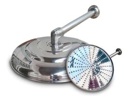 Chuveirao Ducha Cascata Piscina Area Lazer Aluminio 12"