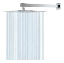 Chuveirão Ducha Cromada Quadrado Slim 20X20 Inox Cromado Áre