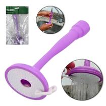 Chuveirinho bico arejador de borracha para torneira longo talberg 16x6,5cm de ø