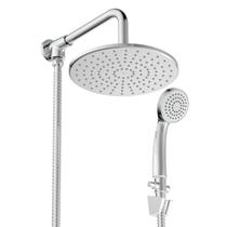 Chuveiro 22cm com Desviador e Ducha Manual Life