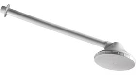 Chuveiro 5 C/braco 30cm S/reg. Branco 1/2 2335 Herc