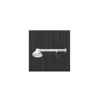 chuveiro 5'' com registro e braço branco - HERC