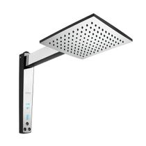 Chuveiro Acqua Century Digital Preto Cromado 220V Lorenzetti Chuveiro Acqua Century Digital Preto Cromado 220V Lorenzetti