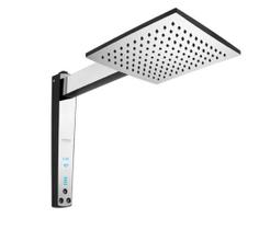 Chuveiro Acqua Century Digital Preto Cromado Lorenzetti