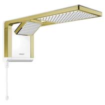 Chuveiro Acqua Duo Branco Matte Gold 127v 5500w Lorenzetti Chuveiro Acqua Duo Branco Matte Gold 127v 5500w Lorenzetti