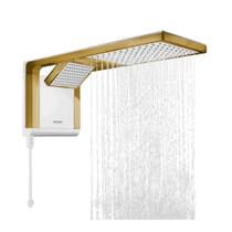 Chuveiro Acqua Duo Branco Matte Gold 220v 7800w Lorenzetti Chuveiro Acqua Duo Branco Matte Gold 220v 7800w Lorenzetti