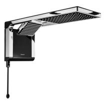 Chuveiro acqua duo flex 6800w 220v preto/cromado lorenzetti