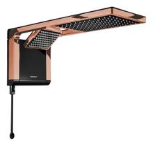 Chuveiro Acqua Duo Rose Gold Preto 220v 7800w Lorenzetti