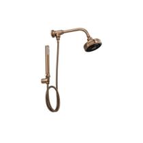 Chuveiro Acqua Plus Standard Corten C/ Desviador E Ducha Manual - Deca