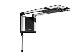 Chuveiro Acqua Storm Black c/ Cromado Ultra 7800W Lorenzetti Chuveiro Acqua Storm Black c/ Cromado Ultra 7800W Lorenzetti