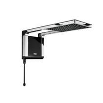 Chuveiro Acqua Storm Ultra 220V - Lorenzetti Preto com cromado Chuveiro Acqua Storm Ultra 220V - Lorenzetti Preto com cromado