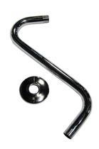 Chuveiro Arm Plumb Pak PP825-19 Chrome 14 cm se estende por 20 cm Chuveiro Arm Plumb Pak PP825-19 Chrome 14 cm se estende por 20 cm