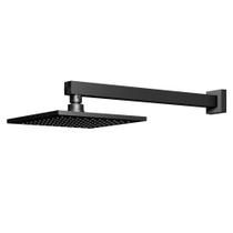 Chuveiro articulado de parede fani versata preto fosco 3000 bk120