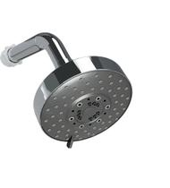 Chuveiro articulado redondo c/ regulagem de jatos 290336 - blukit