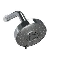 Chuveiro Articulado Redondo Com Regulagem De Jato Estojo Com 1 Peca - Blukit