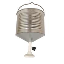 Chuveiro Balde 12 Litros Galvanizado com Ducha Regulável - Uso Externo e Camping SF59