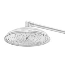Chuveiro Cascata em Aluminio Polido Alto Brilho Luxo de 12 Polegadas Big Ducha