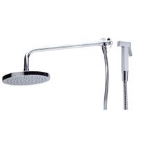 Chuveiro com Chuveirinho Articulado Solar e Gás