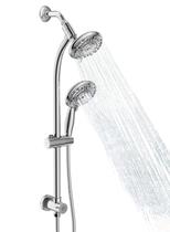 Chuveiro Combo Egretshower portátil e de chuva com barra deslizante de 70 cm Chuveiro Combo Egretshower portátil e de chuva com barra deslizante de 70 cm