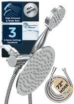 Chuveiro Combo HammerHead Showers 20 cm Chuva 2,5 L/m Chuveiro Combo HammerHead Showers 20 cm Chuva 2,5 L/m