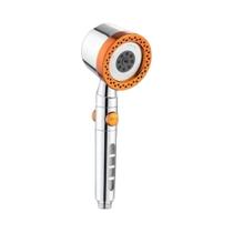 Chuveiro De Mão Com 5 Jatos Filtrados De Alta Pressão E Economia De Água, Com Botão De Parada E Chuveiro De Mão Com 5 Jatos Filtrados De Alta Pressão E Economia De Água, Com Botão De Parada E