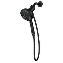 Chuveiro de mão Moen Verso com sistema de encaixe magnético preto