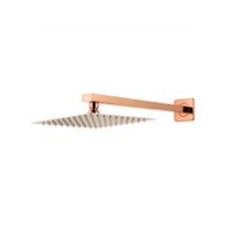 Chuveiro de parede quadra 20x20 rose