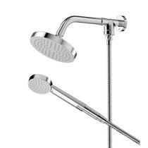 Chuveiro De Parede Redondo Com Desviador Eden R150 Cromada D