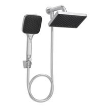 Chuveiro de Parede Retangular Desviador Flex Plus Cromado 2084.C.DES