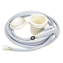 Chuveiro de Popa Retrátil Branco 5 metros com base Seariver