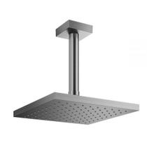 Chuveiro De Teto Quadrado Heaven Q200 Grafite Escovado Docol