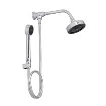 Chuveiro Deca Acqua Plus com Desviador Universal Redondo de Parede Cromado