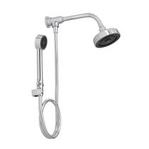 Chuveiro Deca Acqua Plus com Desviador Universal Redondo de Parede Cromado