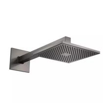 Chuveiro Deca com Tubo de Parede Quadrado Dark Antracite- 1992.GF.CT.MT Chuveiro Deca com Tubo de Parede Quadrado Dark Antracite- 1992.GF.CT.MT
