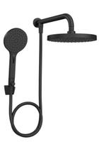 Chuveiro Deca de Parede Redondo com Desviador Flex Plus Black Matte 2085.BL.DES.MT Chuveiro Deca de Parede Redondo com Desviador Flex Plus Black Matte 2085.BL.DES.MT