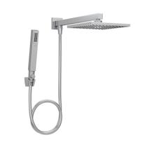 Chuveiro Deca Quadrado Parede Desviador Cromado