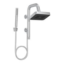 Chuveiro Deca Retangular Select Eco 1933.C.DES de Parede com Desviador Cromado