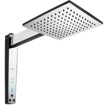 Chuveiro Digital Acqua Century 220 Volts 6800 Watts Preto e Cromado - 7510629 - LORENZETTI Chuveiro Digital Acqua Century 220 Volts 6800 Watts Preto e Cromado - 7510629 - LORENZETTI