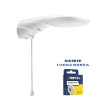 Chuveiro Ducha Advanced Turbo 5500W 127V Multitemperatura Lorenzetti Branco