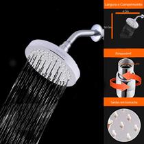 Chuveiro Ducha Aquecedor A Gás Slim Cromado FC-100 Chuveiro Ducha Aquecedor A Gás Slim Cromado FC-100